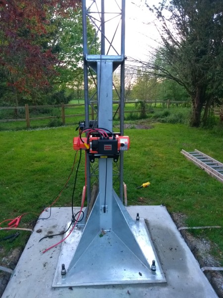 Luffing winch Luffing winch